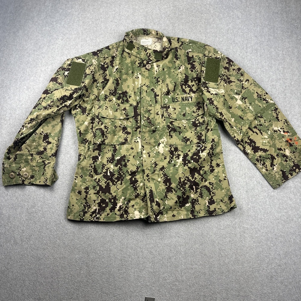 U.S. Navy Blouse Medium XS Working Uniform Type III NWU Seals Military Camo READ